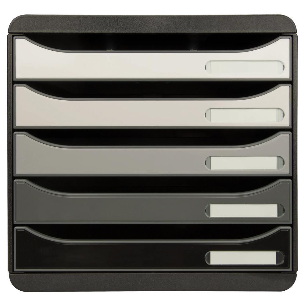BIG-BOX PLUS black/shades of grey glossy - Shades of grey