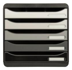Cassettiera Big Box Plus 5 cassetti - Sfumature di grigio