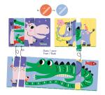 Puzzles Sticks, Animaux de la savane - Multicolore