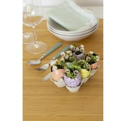 Pack de 6 oeufs cassés waterproof - Kraft