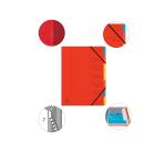 Trieur agrafé avec élastiques 7 compartiments