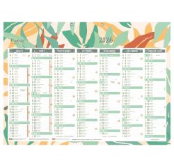 Calendrier Forever recyclé 55 x 40,5 cm Semestriel 2026