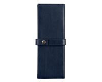 Trousse du collectionneur en cuir pour stylos, petit modèle - Bleu marine
