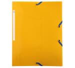 Folder 3Flap elast. PP A4 Bee Blue ass. - Assorted colours