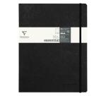 My.Essential Age Bag carnet brochure cousu dos carré à pages numérotées B5 192 pages DOT papier ivoire 90 g - Noir
