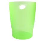 Papelera ECOBIN, 15 Litros + asas, 26,3 x26,3x33,5 cm - LINICOLOR (translucido)