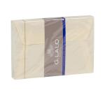 25 enveloppes C6 (114x162mm) Vergé doublées adhésives