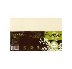 Carte 82x128 FOREVER 210g pqt 25