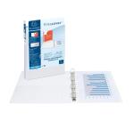 Classeur personnalisable rigide 2 poches KreaCover - 4 anneaux en D 30mm - A4 maxi