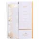 Set de correspondance Lalo de 5 enveloppes C6 (114x162mm) + 5 cartes doubles 107x152mm - Noël - Blanc
