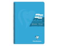 Cahier reliure intégrale EUROPA GLOSSY A4 180 pages détachables micro-perforées ligné + marge
