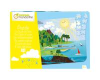 Puzzle éducatif, Le cycle de l'eau - Multicolore