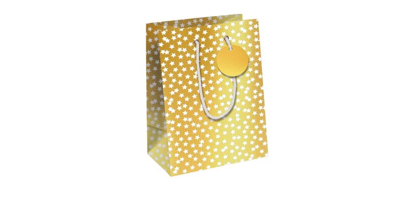 Il était une fois, Excellia, sac moyen 21,5x10,2x25,3cm - Or