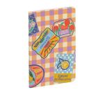 Dolce Amore, Carnet cousu fil 9x14cm, 96 pages, ligné, ass.