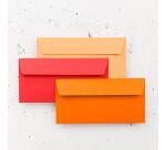 Paquet de 50 enveloppes Pollen 110x220mm 120g/m2 - Orange