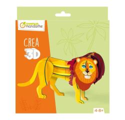 Crea 3D, Lion - Orange
