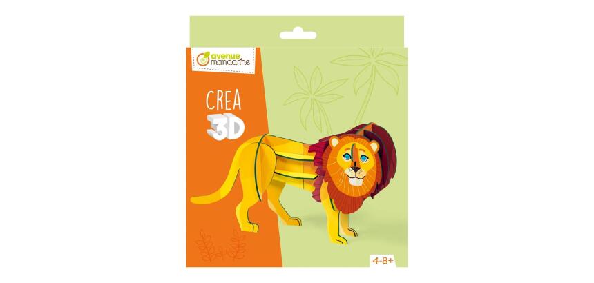 Crea 3D, Lion - Orange