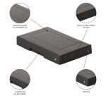 PureBox Black A6 25mm - Noir