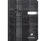 Carnet brochure dos toilé A5 192 pages petits carreaux - Assortis