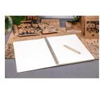 Le cerisier blanc, Cahier reliure intégrale A4 21x29,7 cm, 148 pages, ligné et marge, ass.