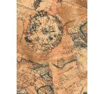 806 - Pochette 20 feuilles Décopatch - Marron