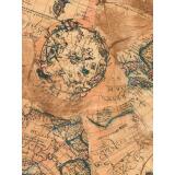 806 - Pochette 20 feuilles Décopatch - Marron