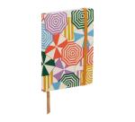 Dolce Amore, Carnet brochure souple A6 10,5x14,8 cm, 128 pages, uni, marquepage, fermeture à élastique, ass.