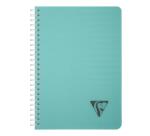 Carnet reliure intégrale Linicolor ESSENCE A5 180 pages petits carreaux couverture plastique polypropyène rainuré - Assortis