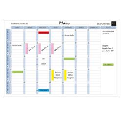 PLANNING MAGNETIQUE MENSUEL - Weiß