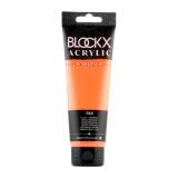 Peinture acrylique fine tube 120ml - Orange fluo