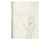 Tulip paper, Cahier reliure intégrale A4 21x29,7 cm, 148 pages, dots