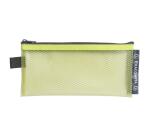 Transparente Tasche/Etui mit Reißverschluss, flexibles Recycling-PP, Kollektion Pop'N Co - Farben sortiert