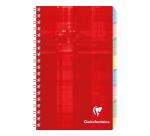 Répertoire libre reliure intégrale 11x17cm 96 pages petits carreaux Couleur aléatoire - Assortis