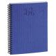 Agenda de bureau Semainier Pratic S spiralé Carte Napura 14 x 18 cm Janvier à décembre 2026 - Couleurs assorties