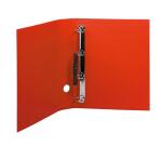 Classeur rembordé PVC 4 anneaux en D de 40mm en 3ème de couverture - A4 maxi