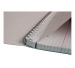 Cahier reliure intégrale FOREVER A4+ 160 pages petits carreaux + marge 80 g - Bleu