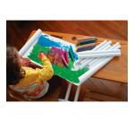 Kraft blanc 60g, 1x0,70m paq.25 feuilles - Kraft blanc