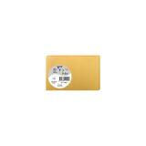 Paquet de 25 cartes simples Pollen 82x128mm 210g/m2 - Or