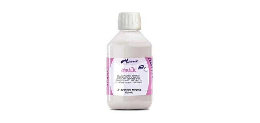 Arasilk 250 ml Blanc mélange - Blanc mélange