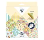 ORIGAMI, Pochette de 60 feuilles 70g/m2 3 formats - French riviera - Multicolore