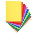 Pk 100 Sq. Folders Flash 220g Ast