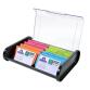 A-Z BUSINESS CARD FILE TOPLINE black/gre