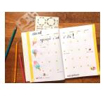 MY CREATIVE JOURNAL, Carnet de 208 pages au format 14,8x21cm - Fruity