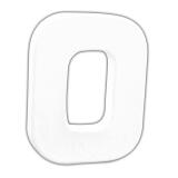 Petite lettre O 12cm - Blanc