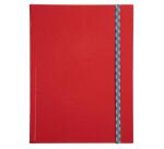 Carnet Iderama 220x170, 192 pages lignées - Rouge