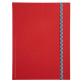 Schrift Iderama 220 x 170 mm 192 pagina's gelijnd - rood