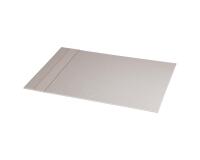 Rhodiarama sous-main rigide simili cuir italien 60x40 cm - Argent