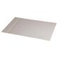 Rhodiarama sous-main rigide simili cuir italien 60x40 cm - Argent