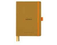 Rhodiarama Goalbook souple A5 240 pages dot papier ivoire 90g - Or