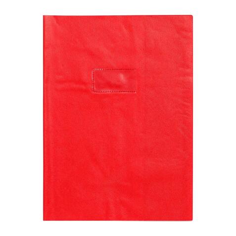 Protège-cahiers grain cuir PVC 22/100ème A4